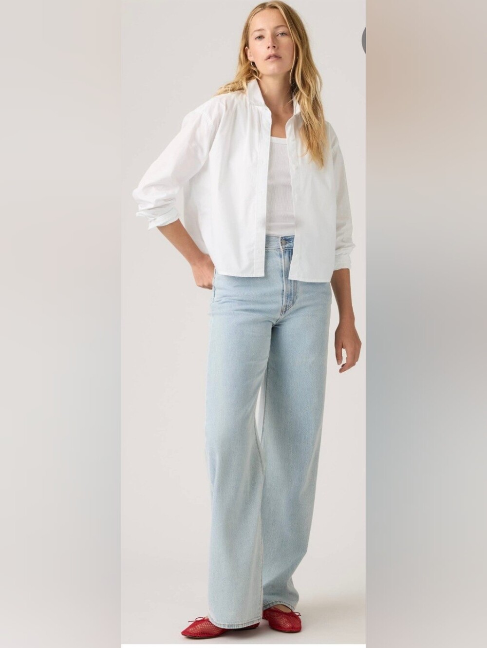 Levi's Ribcage Wide Leg Jeans